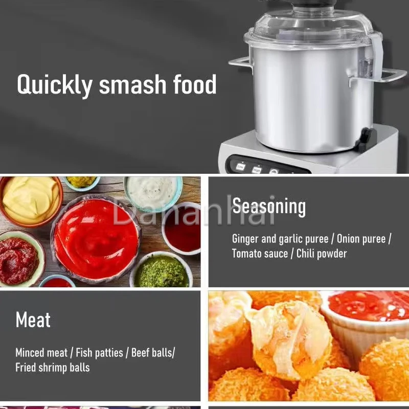 

Electric Vegetable Chopper And Meat Slicer Catering Equipment for Potato Onion Food Chopper Kitchen Home Appliance