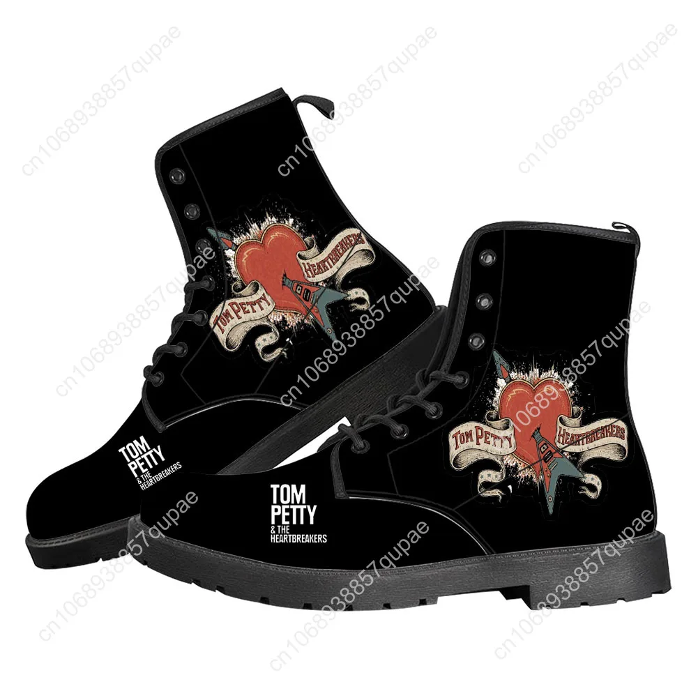 

Tom Petty-heartbreakers Rock Band Casual Boots Mens Womens Teenager Shoes Fashion 3D Boot Outdoor Couple Customize Made Shoe