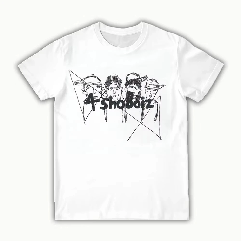 LNGSHOT 4Shoboiz T-Shirt Park Jaebeom Same Style Baumwoll-Kurzarm-T-Shirt Kpop Group Fan Support Top – Detail 6