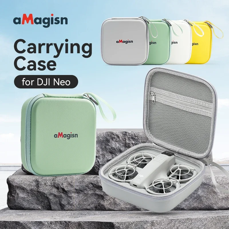 Casing tas perjalanan portabel untuk DJI NEO tas tangan tahan air wadah tas Drone EVA cangkang keras kotak penyimpanan untuk DJI NEO