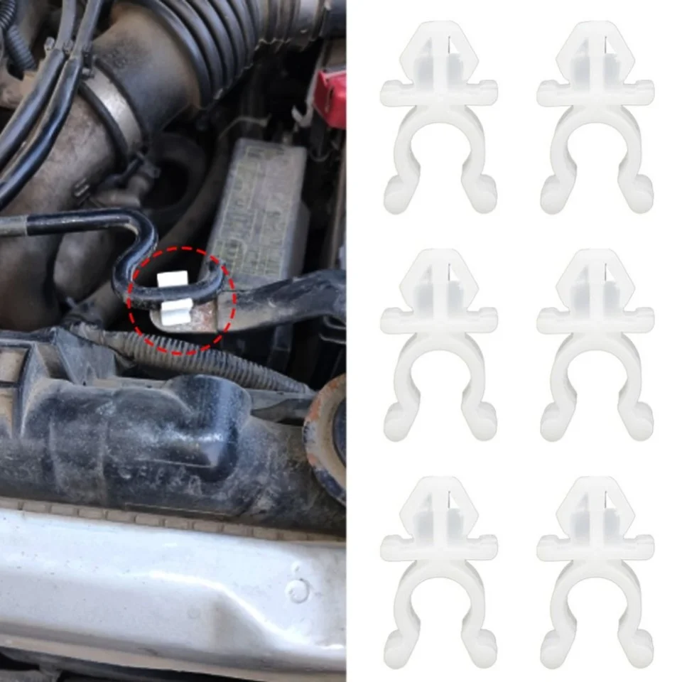 10PCS Universal Car Bonnet Hood Holder Clip High Quality Rod Support Clip Durable Grommet Stay Clamp