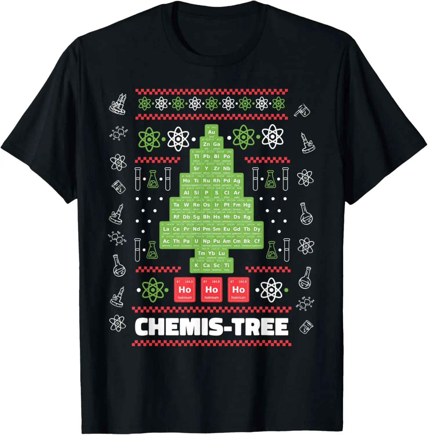 

Chemistree Funny Science Christmas Tree Chemistry Chemistry T-Shirt