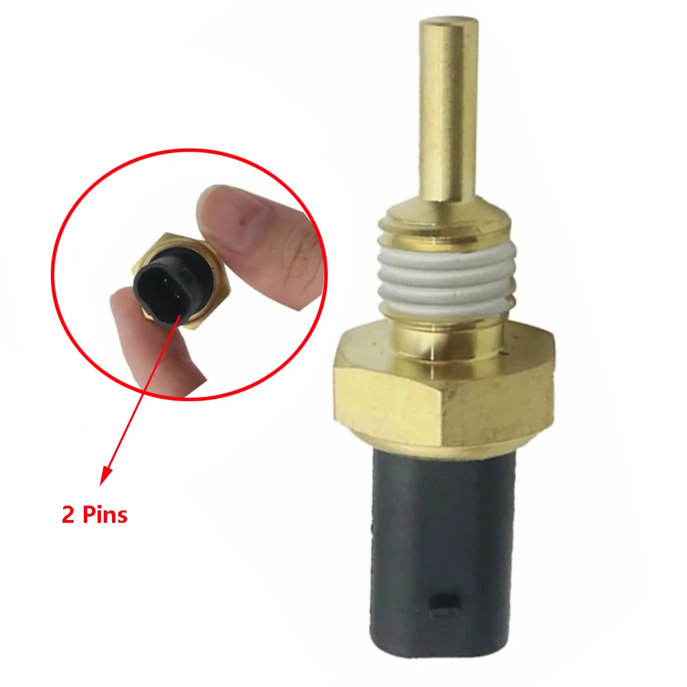 New Engine Coolant Temperature Sensor With Gasket Fit for GMC/Fit for CHEVROLET/Fit for CADILLAC 25186240, 1338378