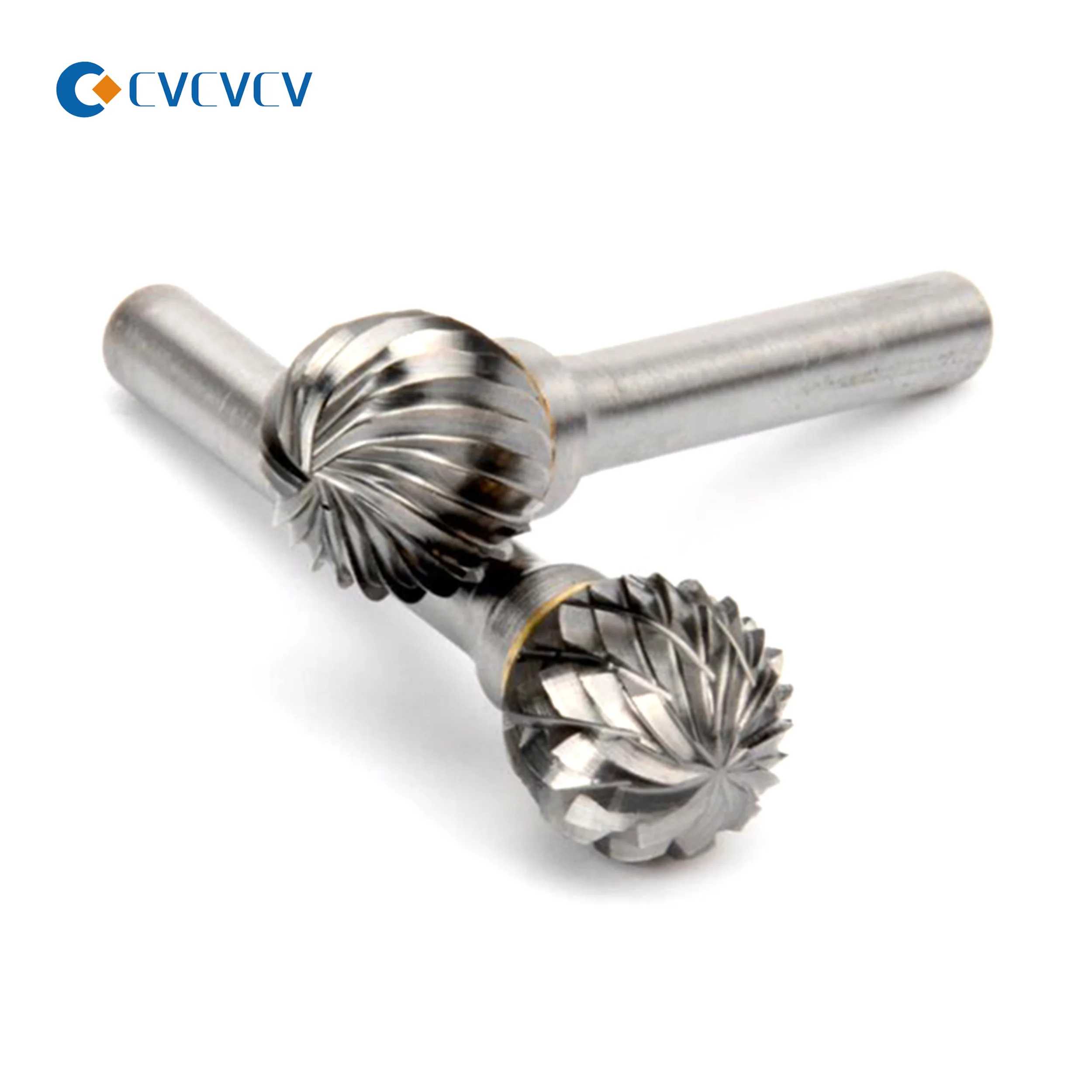 Imagem -04 - Carboneto de Tungstênio Rotary File Burr Die Grinder Ferramenta Abrasiva Redonda Bola tipo Broca Fresagem Metal Madeira Carving Bit tipo d e dx Ponto