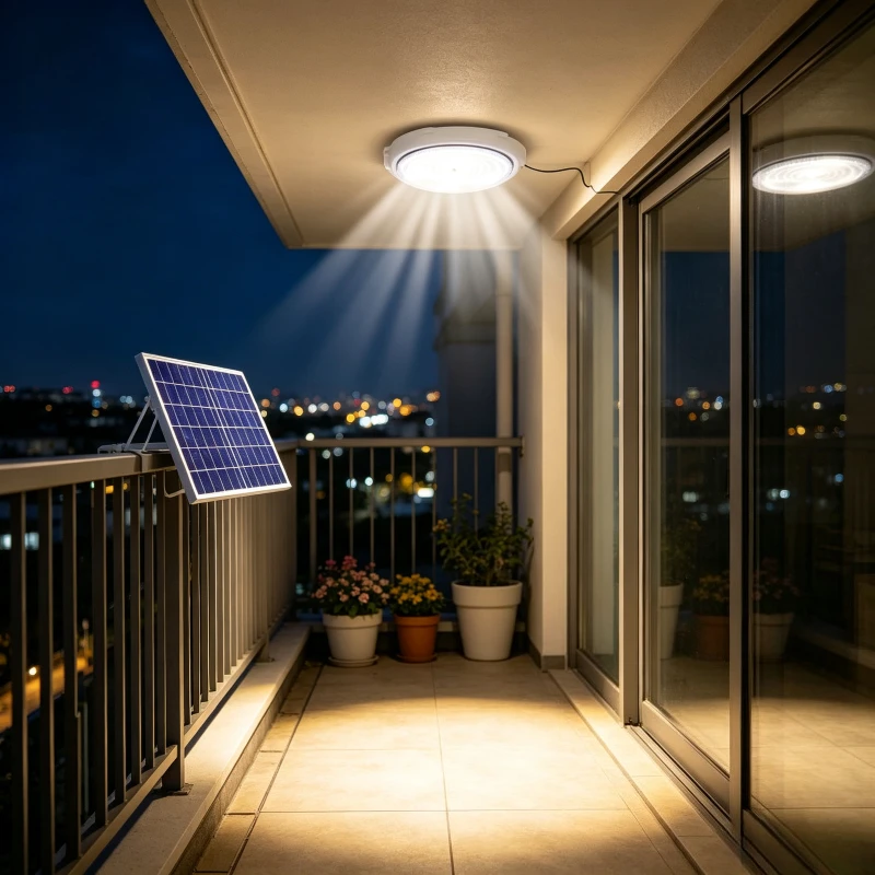 500W Solar LED Ceiling Light High Power Indoor Bedroom Home Outdoor Courtyard Garage Exterior Decor for Garden Outdoor Patio
