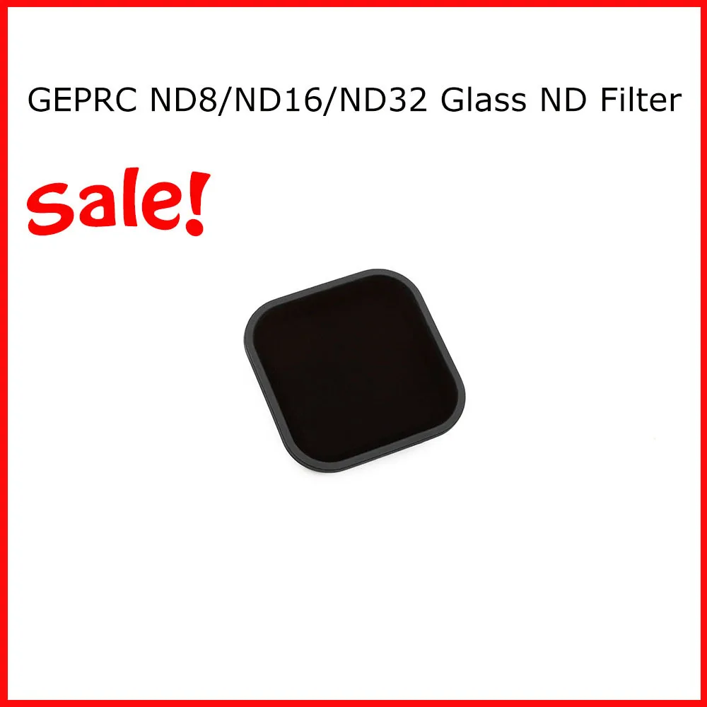 GEPRC ND8/ND16/ND32 Glass ND Filter for FPV Drone Naked Hero 8/GP9/GP10/GP11 Camera Accessories ABS Material Light Weight