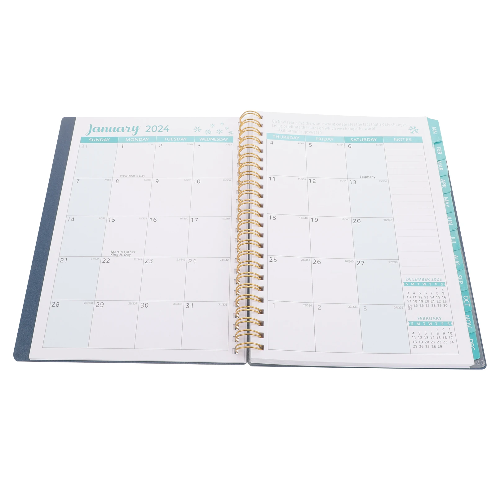 

PP Cover Notepad College Planner Organizer Notebook Planning for School Paper Homework
