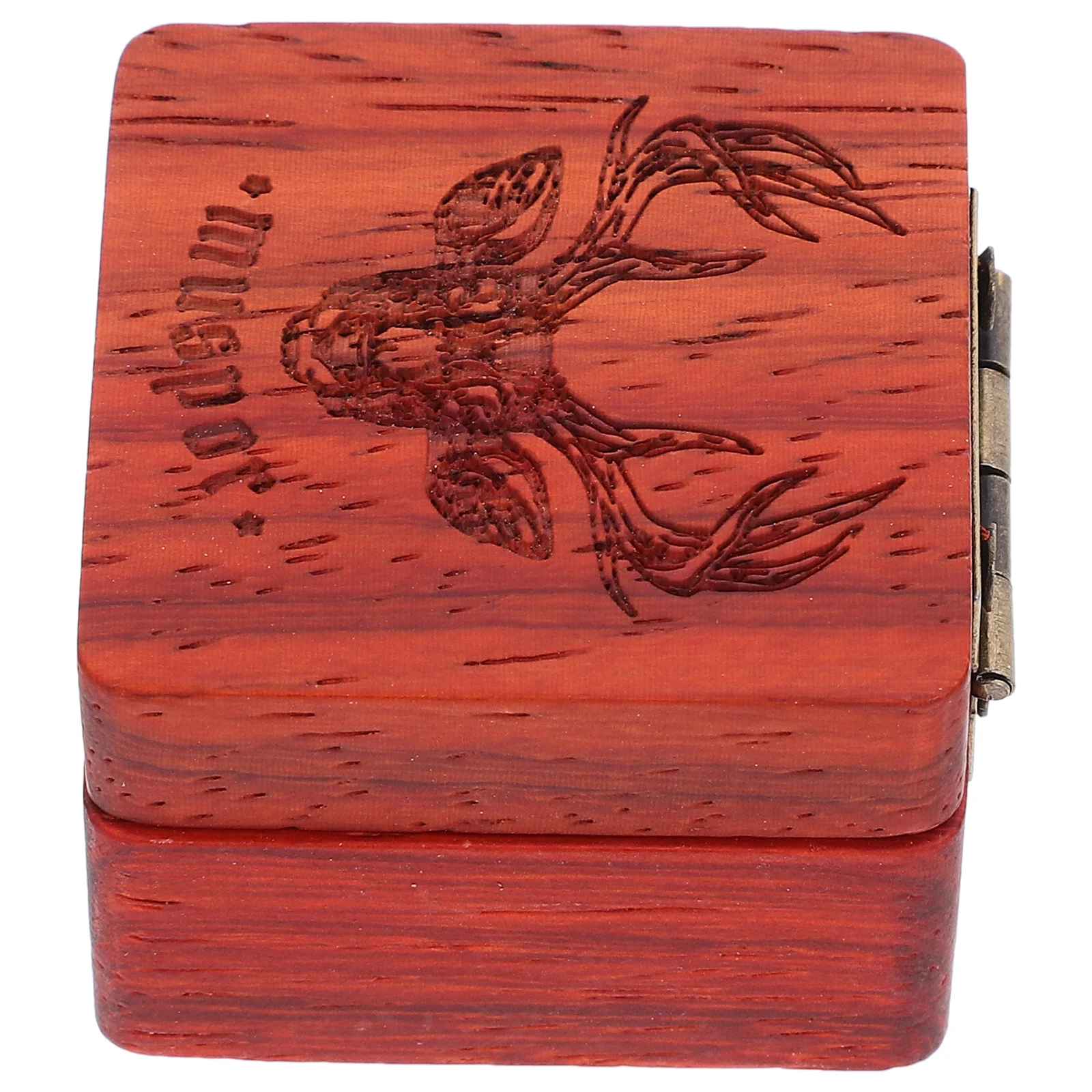 

Pick Storage Box Guitar Picks for Acoustic Organizer Musical Instrument Plectrum Case Brown Holder Wood
