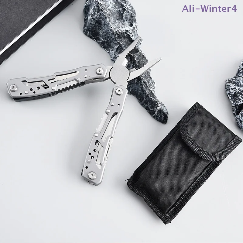 

【Winter4】Outdoor Camping Hiking Knife Cover Folding Knife Sheath Nylon Oxford Cloth Storage Bag Multi-tools Organizer Pouch