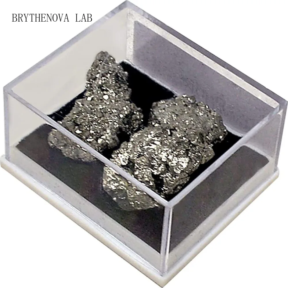 Natural Pyrite Raw Healing Crystal Stone Collection Specimen Mini Box Metaphysical Home Decor