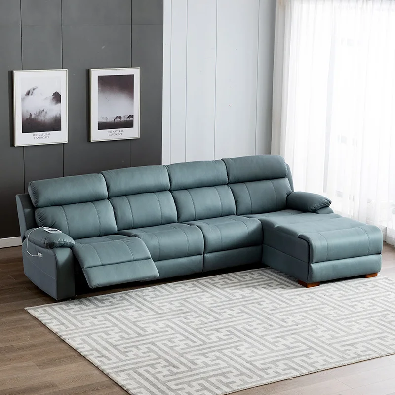

European living room function first-class space capsule sofa chair home theater electric combination concubine corner sofa chair