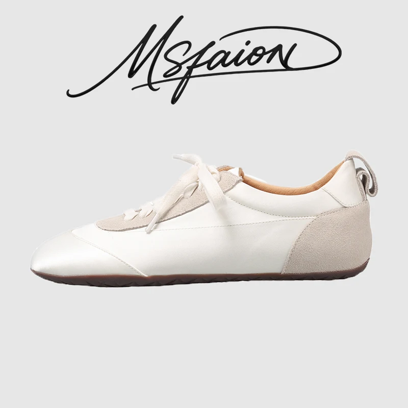 

2026 Spring Korean Fashion Suede Leather Flat Shoes Women CasualShoes Outdoor Vulcanized Shoes Platform Sneakers Female Student