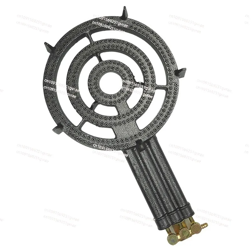 

Flame off protection fire stove commercial big three ring pancake gas single stall iron plate special