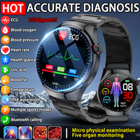 For Xiaomi Apple Watch ECG Uric Acid Blood Fat Blood Pressure Health Monitor Smartwatch voiceBT Call Smart Watch Watches for Men
