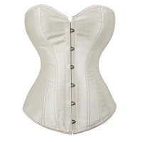 Corsés Bustiers para mujer Overbust Corset Top Corselet Sexy nupcial traje victoriano talla grande Corsetto Korsett blanco negro