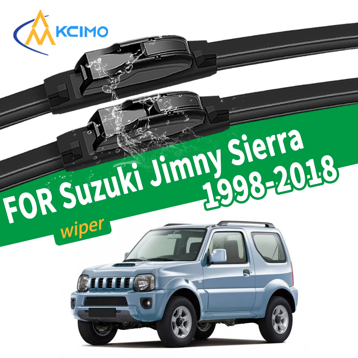 

Premium Silent Wiper Blades For Suzuki Jimny 1998-2018 Front Windshield Wiper Auto Replacement Parts High Quality Natural Rubber