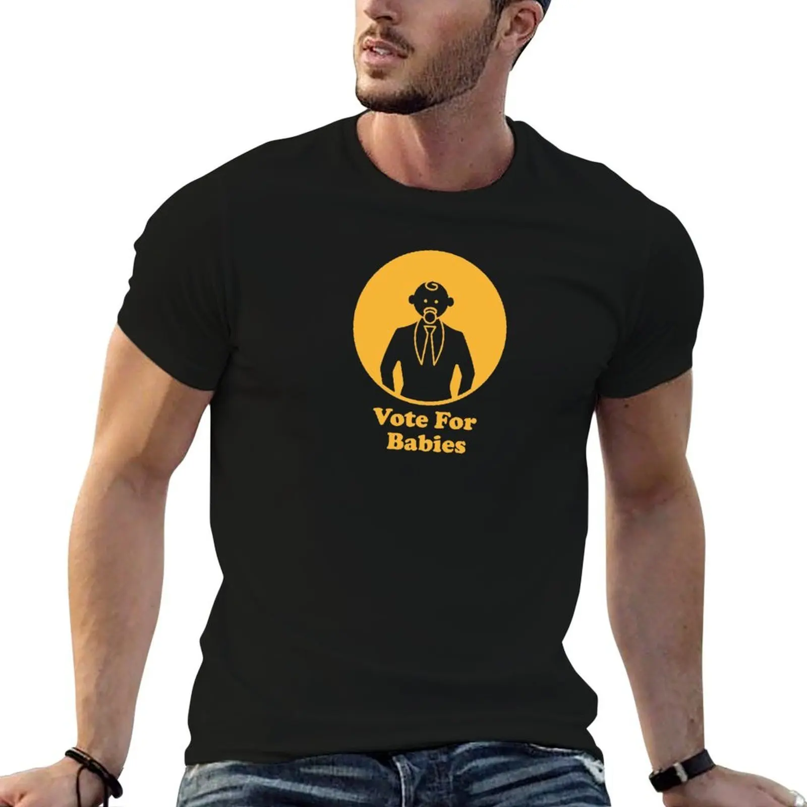 

Vote for Babies! T-Shirt man t shirt heavy cotton t shirt man designer T-Shirt