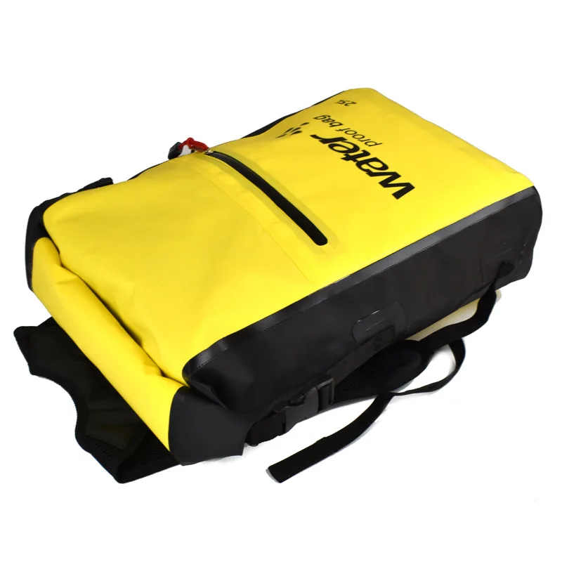 25L PVC Outdoor waterproof Dry Bag Swimming Hiking Riding Storage Bag Kayaking Rafting Boating Bag Diving Backpack