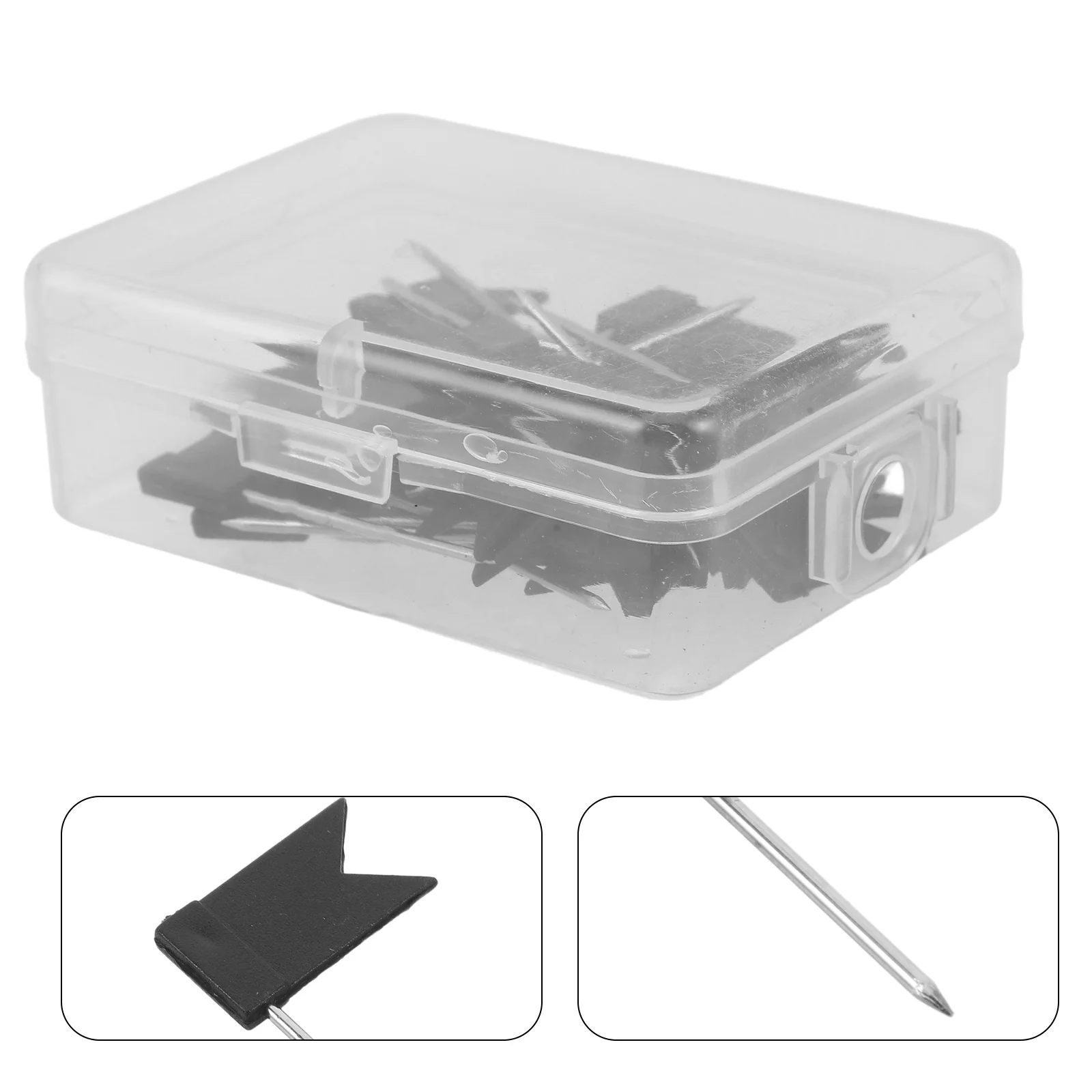 60個入り フラッグプッシュピンセット 金属製マップタック ピンボード用 ルートマーキング 写真 旅行計画 マッププッシュピン 教室 オフィス用