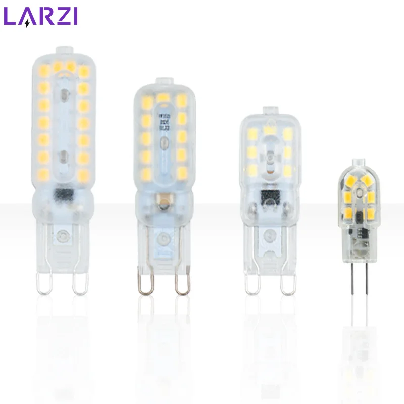 Lâmpada led g4 g9 3w 5 7 lamparas lâmpada led ac 110v 220v dc12v holofote lustre smd 2835 iluminação substituir lâmpadas halógenas