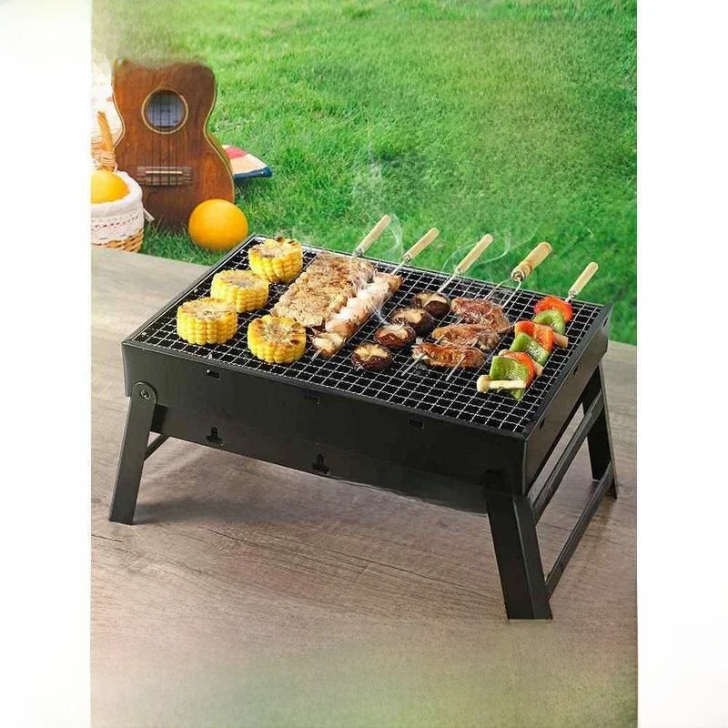 

Маленький портативный набор для барбекю на открытом воздухе: инструменты для приготовления пищи, походное снаряжение, оборудование для домашнего использования, Fly Blue Valley