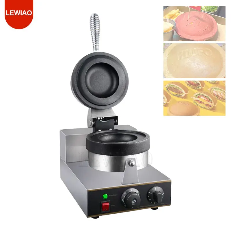 

Waffle UFO Burger Machine 110V/220V Gelato Panini Electric Ice Cream Hamburger Maker