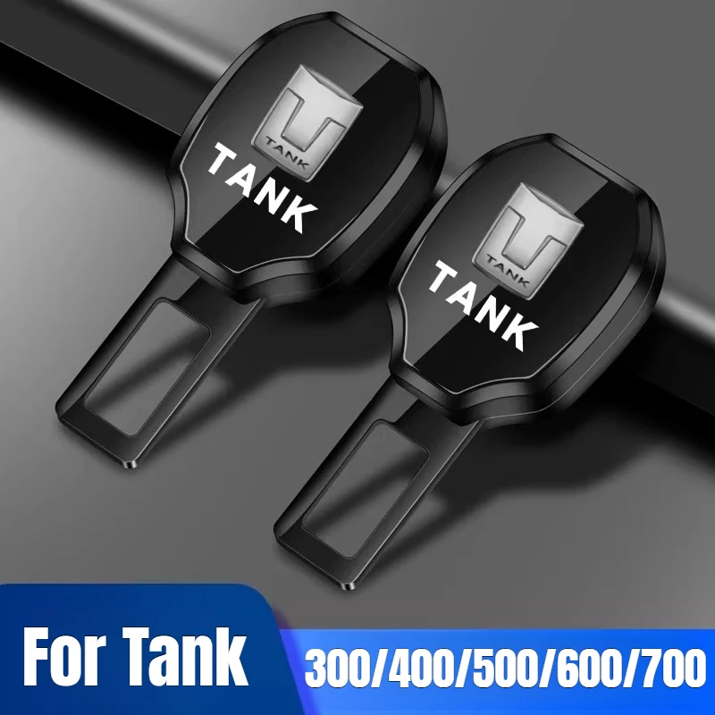 For GWM Tank 300 500 400 700 600 Car Seatbelt Buckle Extender Safety Belt Extension Connector Sound Off Vehicle Accessories