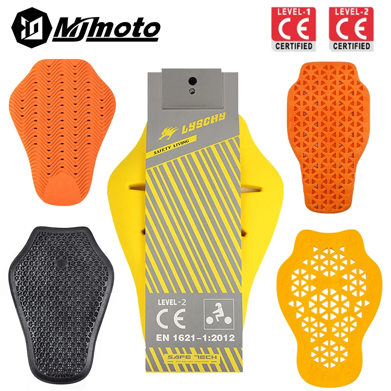 

Motorcycle Riding Jacket Insert Back Protection Pads Motorbike Built-in Back Protection Pads Motocross Jacket Pads CE 1-2 Level