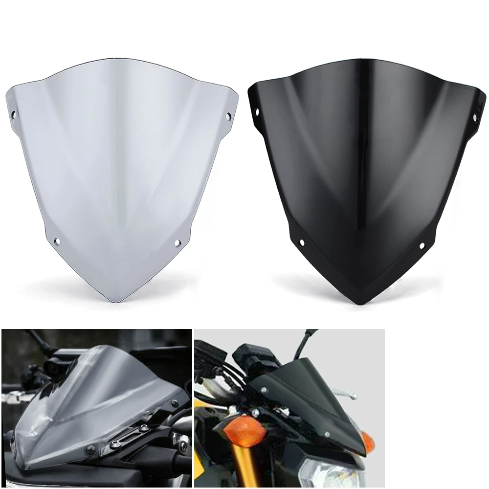 

Fit For YAMAHA MT-09 2014 2015 2016 Motorcycle Accessories Windshield Windscreen Wind screen MT09 MT 09 MT09