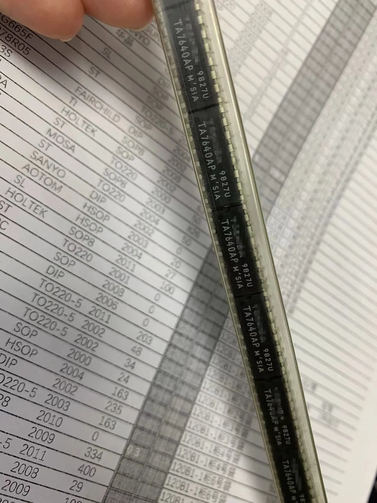 

TA7640AP （1pcs）Original and spot inventory