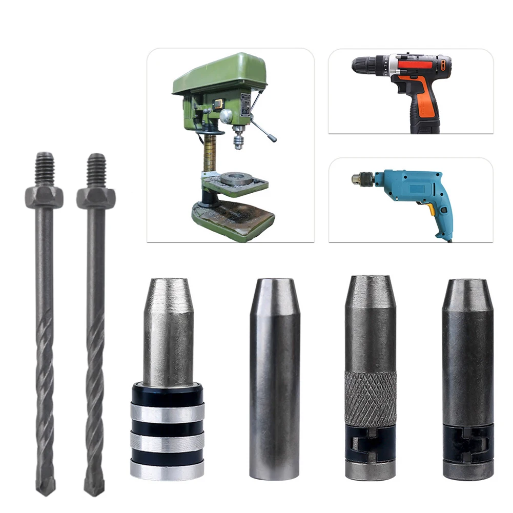 Construction Work Screwdriver Bit Conversion Electric Drill Accessory Ball Knurling Sleeve Chrome-vanadium Steel