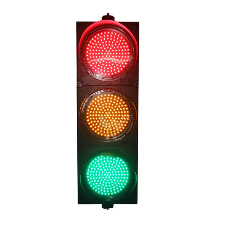 Outdoor Traffic Command Safety Semaforos Vehicles Flashing LED 300mm Road Traffic Lights