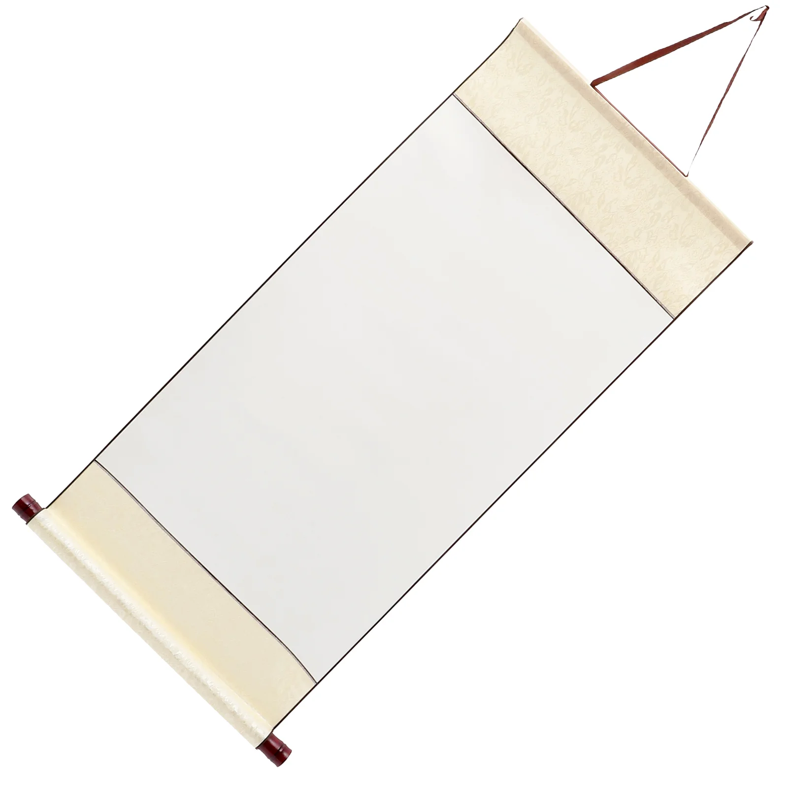 

Blank Calligraphy Scroll 40x90cm Red Gold Rice Paper Ideal Brush Writing Storage Easy Hanging Home Office