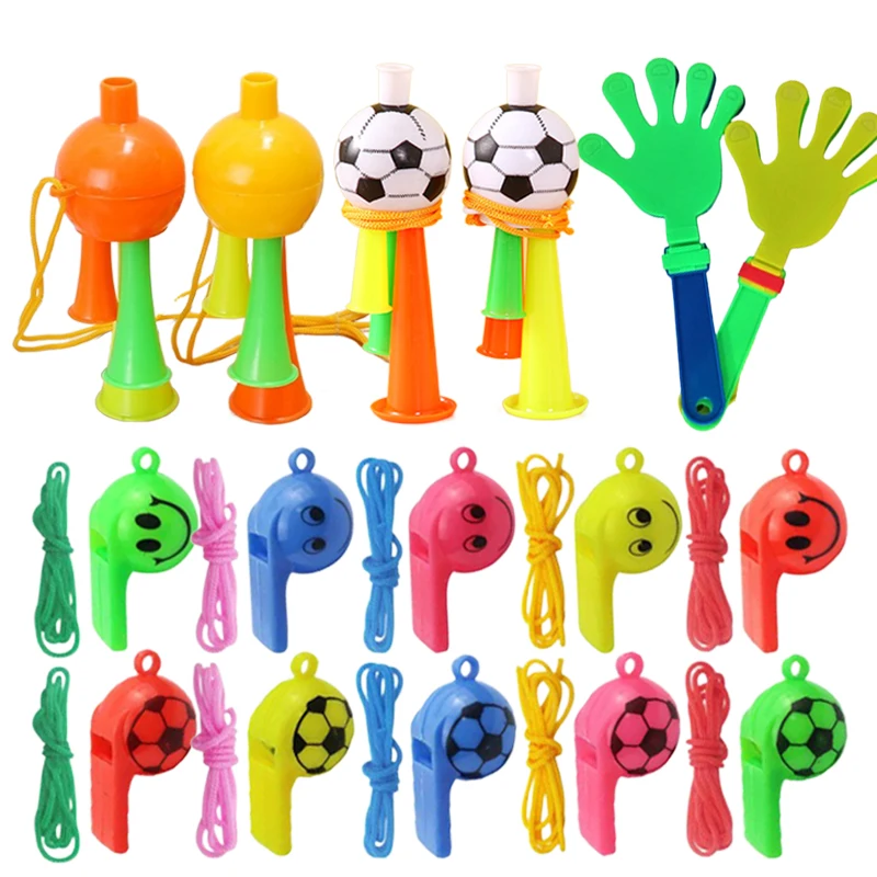 5/10pcs Plastic Whistle Horn for Cheerleading Supplies Sports Competition Soccer Basketball Cheerleading Referee Whistle TMZ
