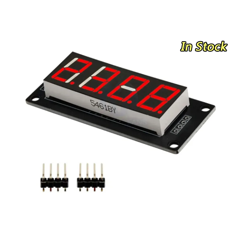 0.56 inch TM1637 LED Display Module 4 Digit LED Indicator for Arduino DIY Red Green Blue Yellow White