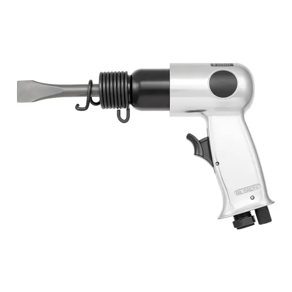 

Пневматический молоток, 4500 ударов в минуту, с пневматическим игольчатым скейлером для удаления ржавчины и 4 долотами с круглым хвостовиком, легкий и компактный