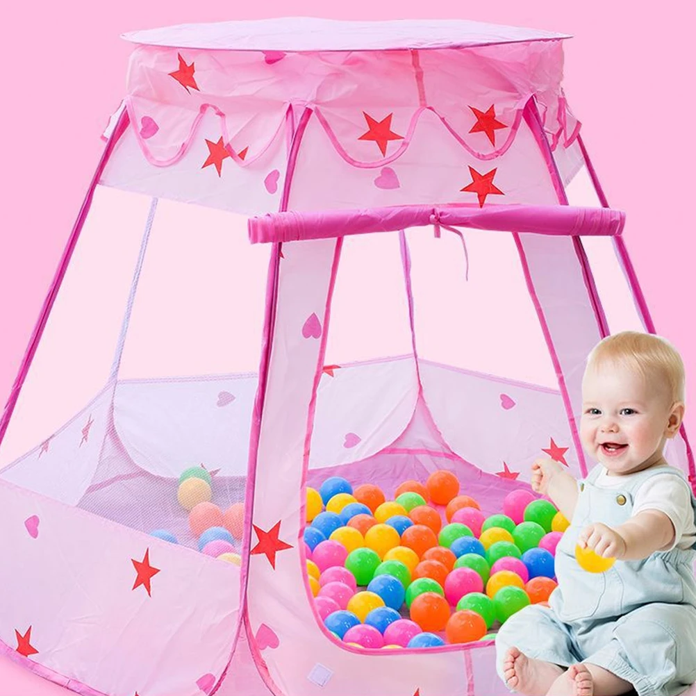Tipi Zelt Spiel Ball Pool Haus für Kinder Cartoon Kinder Spielhaus Indoor Baby