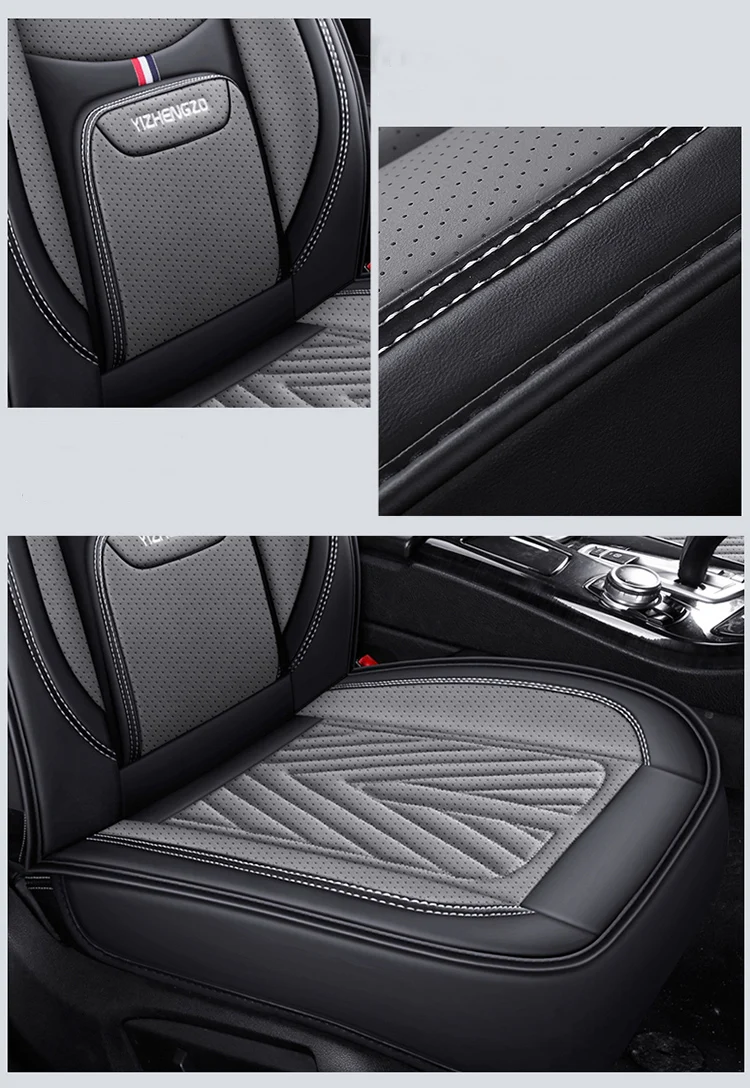 1pic الجلود مقعد السيارة يغطي ل MG MG4 مولان ZS HS EV MG5 MG6 لكزس CT200h GS IS250 ES300h NX300h اكسسوارات السيارات مقاوم للماء #5