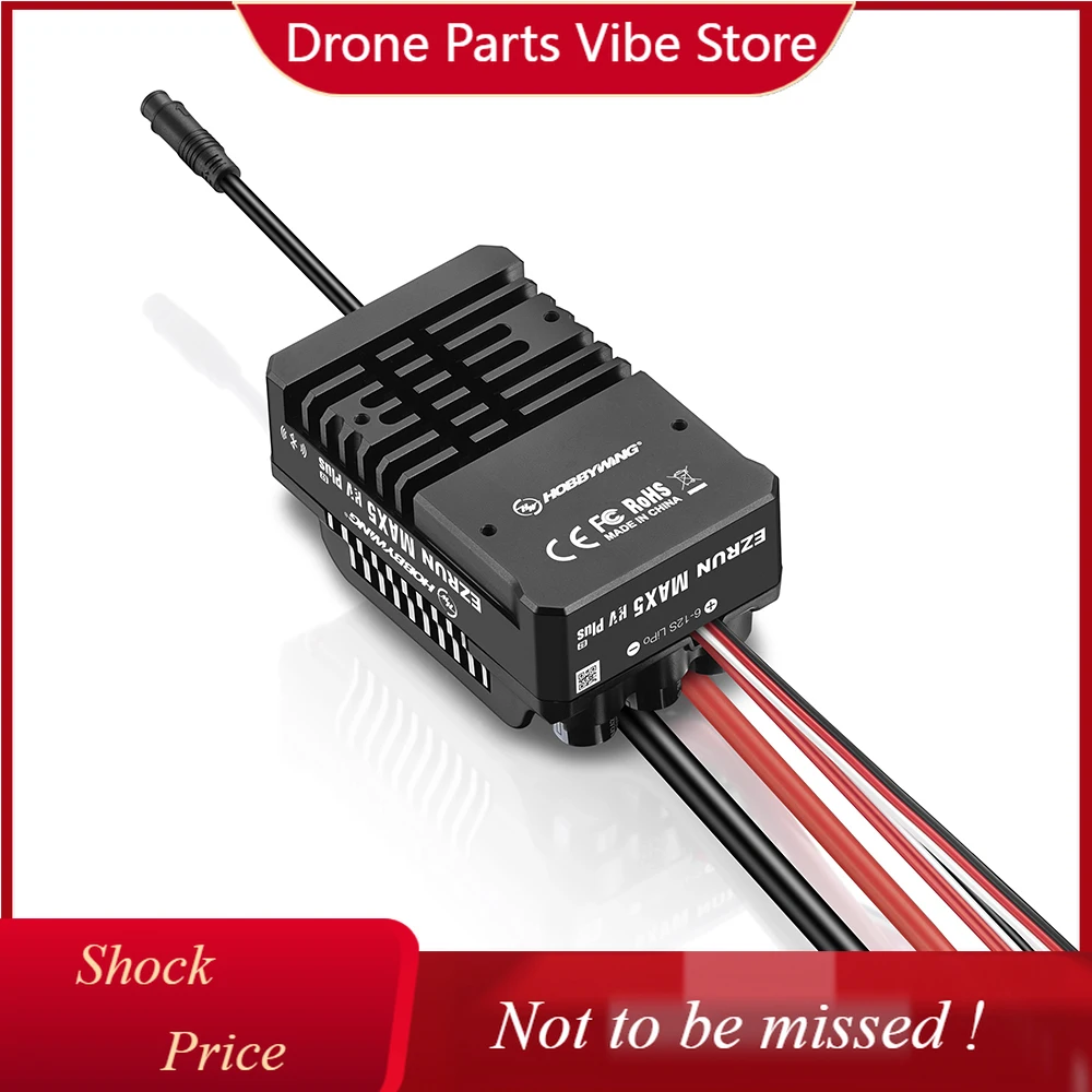 

Комплект бесколлекторных сенсорных двигателей DP HOBBYWING EZRUN MAX5 HV PLUS G2 500A ESC 5690 56118SL для радиоуправляемых моделей автомобилей и багги масштаба 1/7 и 1/8