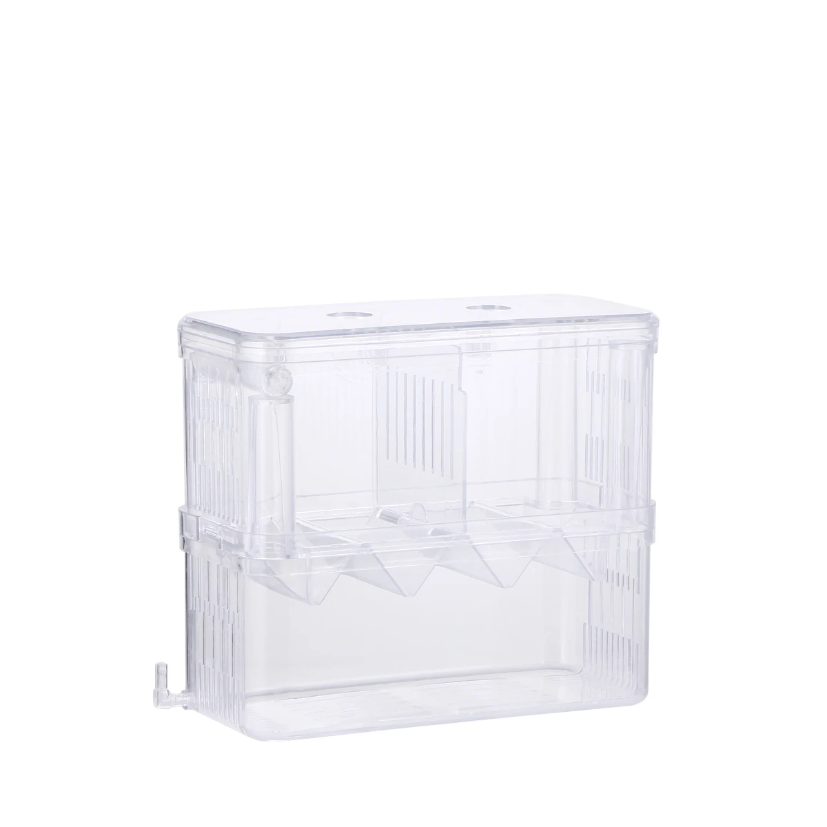 

Fish Hatching Box Transparent Aquarium Breeder Tank Incubator Decorations Betta Fish Breeding Viviparous Juvenile Survival Rate