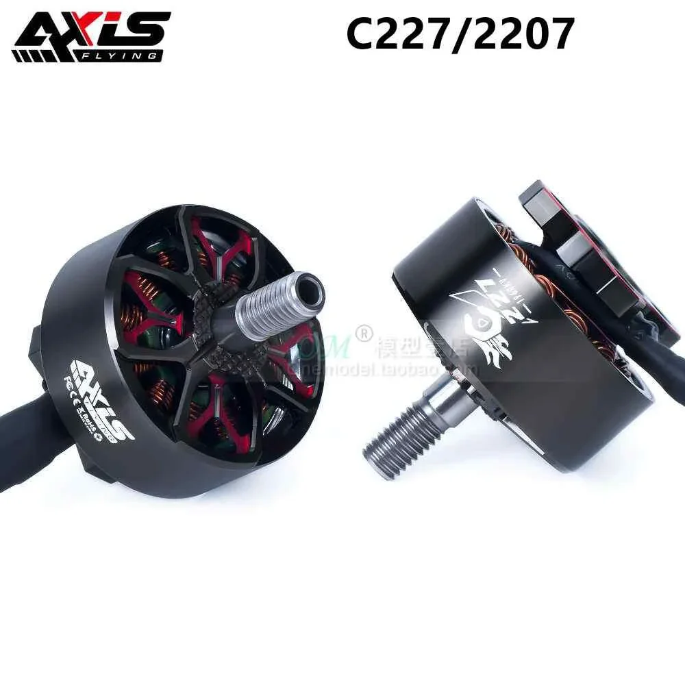 

Axisflying C227 2207 6S бесщеточный двигатель 1960KV для Manta 5 PRO FPV 5-дюймовые детали «сделай сам» для гоночного дрона на радиоуправлении