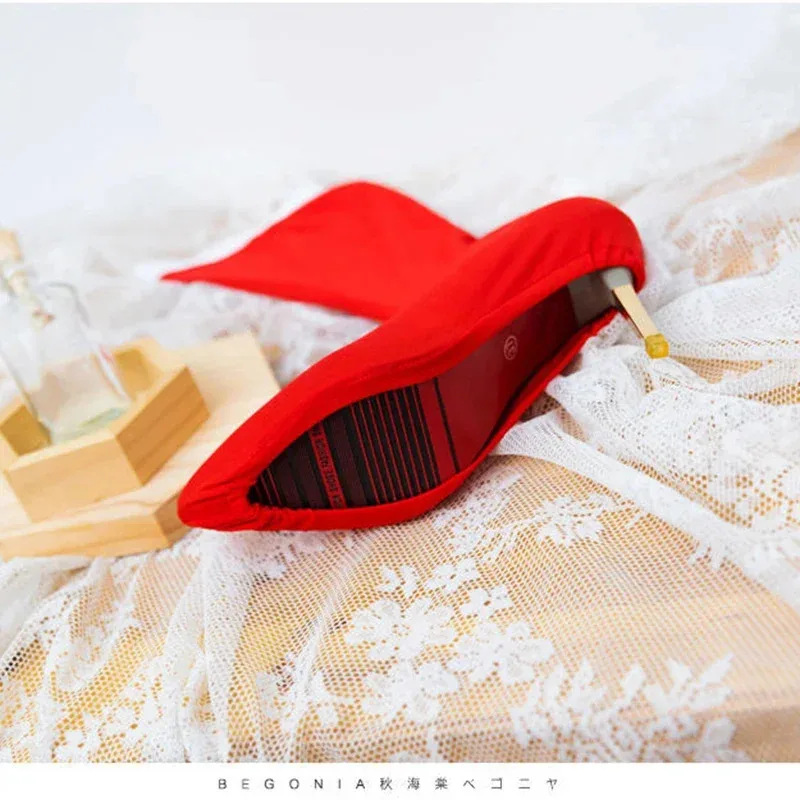 Calcetines de chica marinero de Anime, cubrezapatos de Luna para Cosplay, accesorios, medias Tsukino Usagi, trajes, adorno, Cosplay, fiesta de Carnaval de Halloween