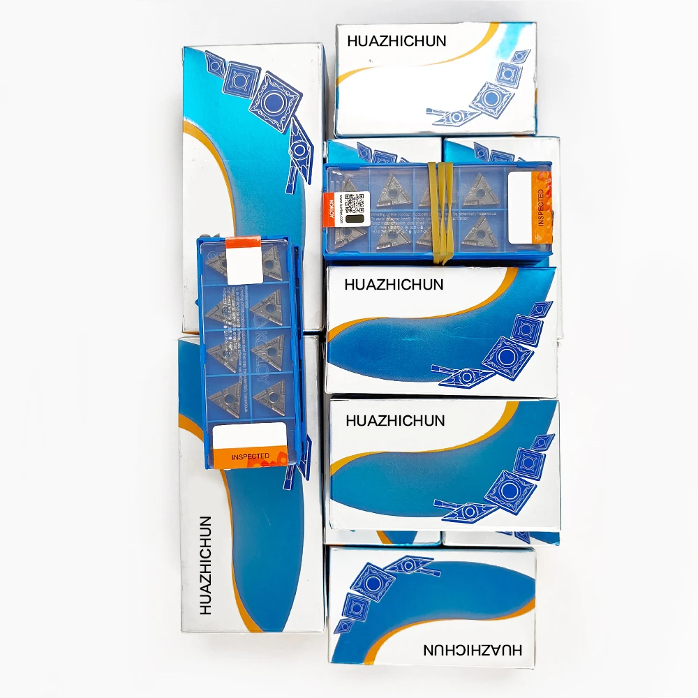 HUAZHICHUN CNMM 250924-GH NC3120 Carbide CNC Lathe Thread Turning Inserts For Thread Turning Toolholder
