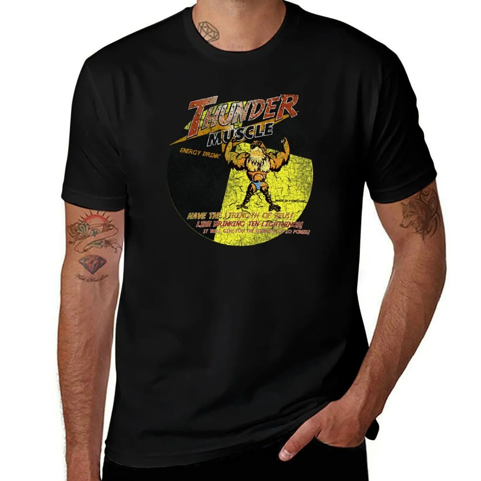Thunder Muscle (Increasingly Poor Decisions of Todd Margaret) T-Shirt Basic Casual Short Sleeve Cotton Shirt