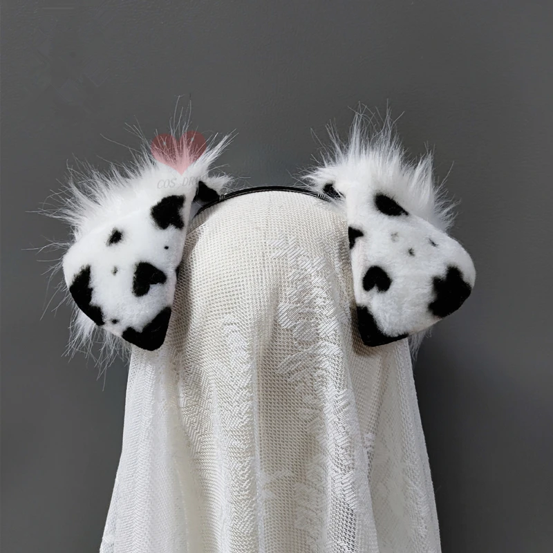 new-handmade-headwear-for-halloween-christmas-anime-cosplay-white-balck-dog-black-dalmatian-fold-ears-hairbands-hairhoop
