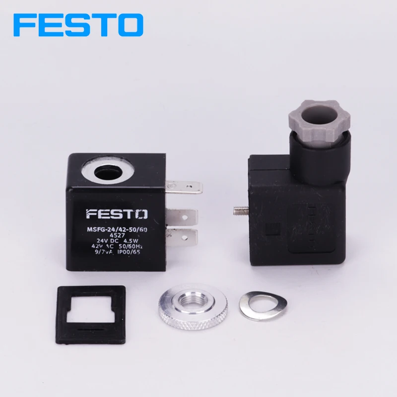 

FESTO Festo Solenoid coil MSN1G-24DC-OD 123060 MSN1G