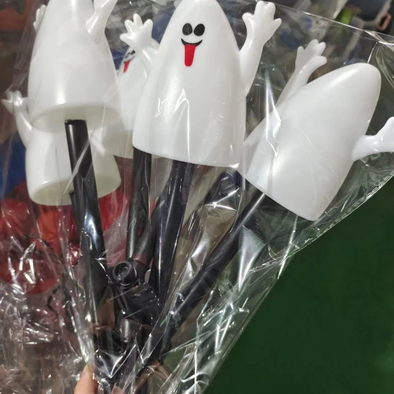 할로윈 따뜻한 조명 호박 장식, 안뜰 정원 야외 장식, 할로윈 호박 바닥 램프