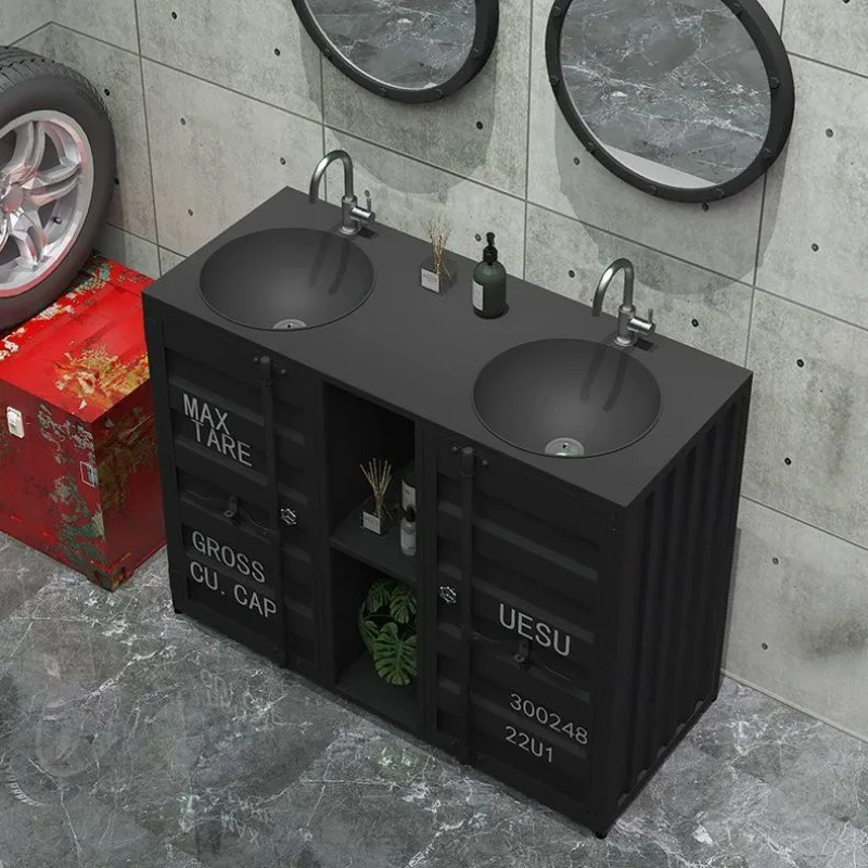 Umywalka w stylu retro industrialnym, umywalka barowa, do baru grillowego, kreatywna umywalka kolumnowa, personalizowane mycie rąk