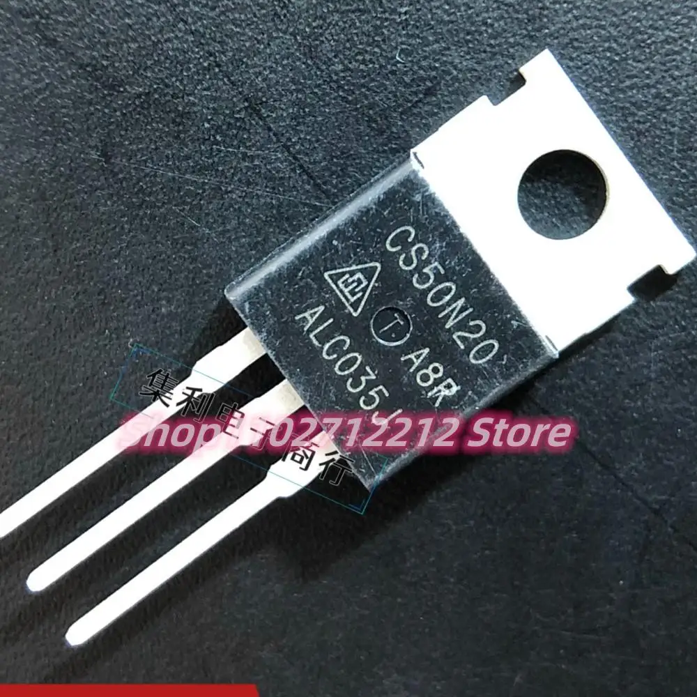 5PCS-10PCS  CS50N20  CS50N20A8R TO-220 50A/200V  Imported NEW Original  Best Quality