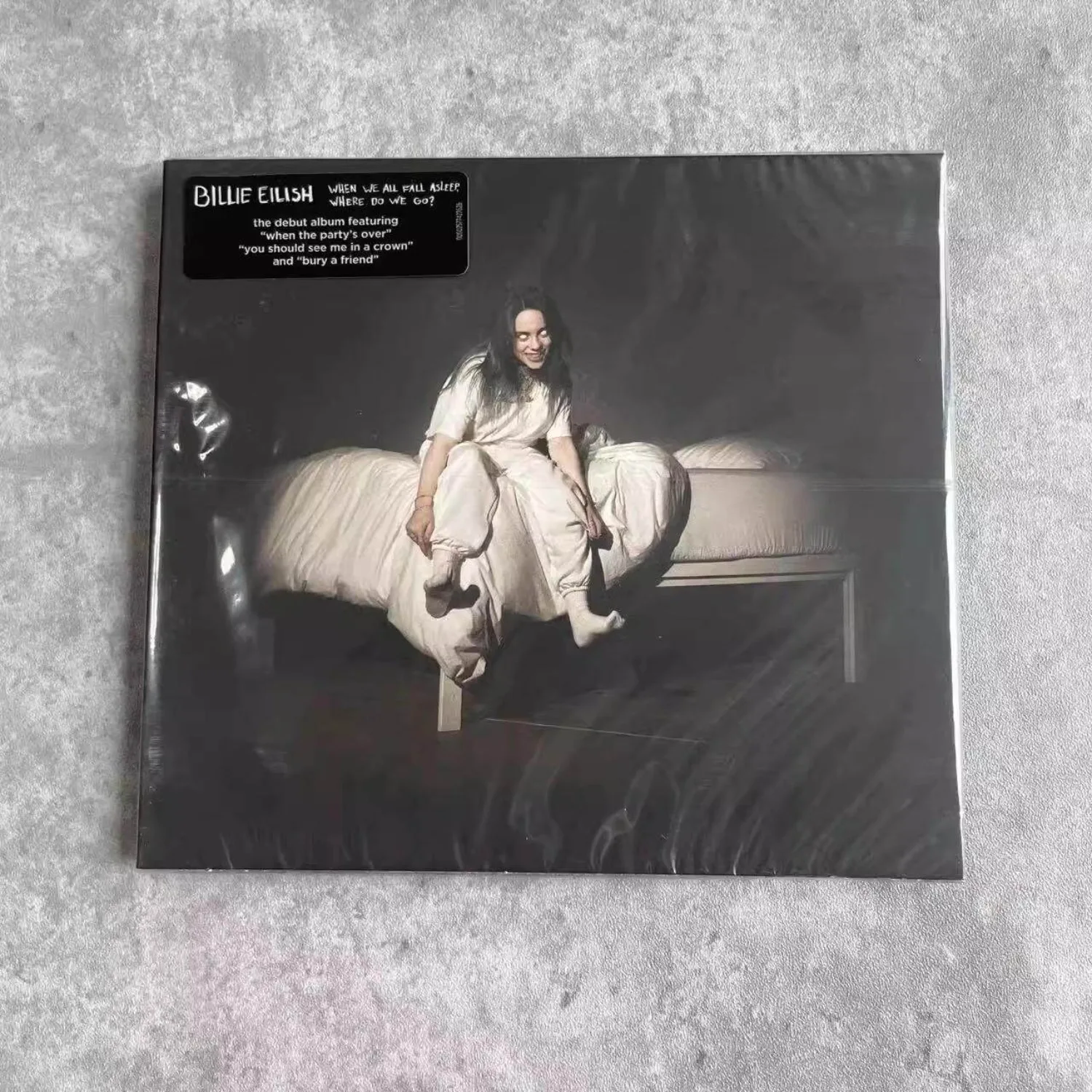 

Billie Eilish When We All Fall Asleep Where Do We Go Alternative Pop Audio CD Clear Sound Collectible for Fans Home Art Decor